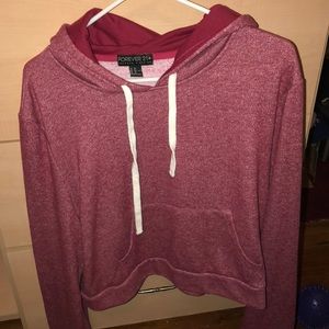 Crop hoodie